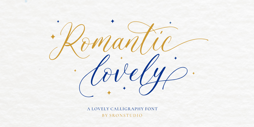 Romantic Lovely font