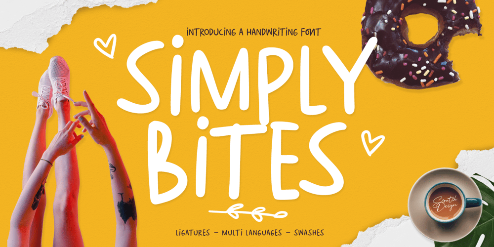 Simply Bites font