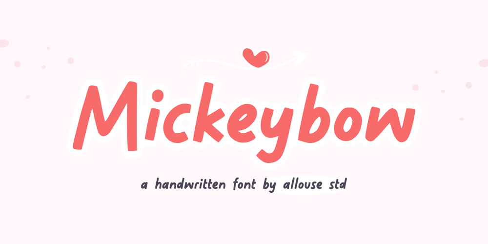 Mickeybow font