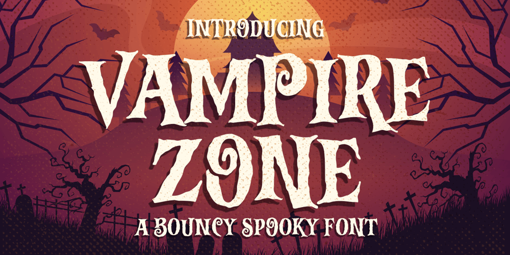 Vampire Zone font