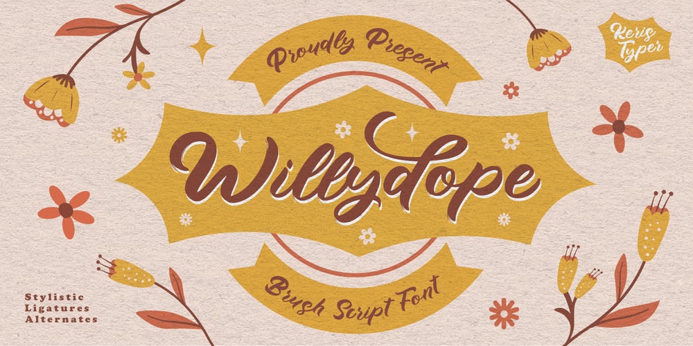 Willydope font