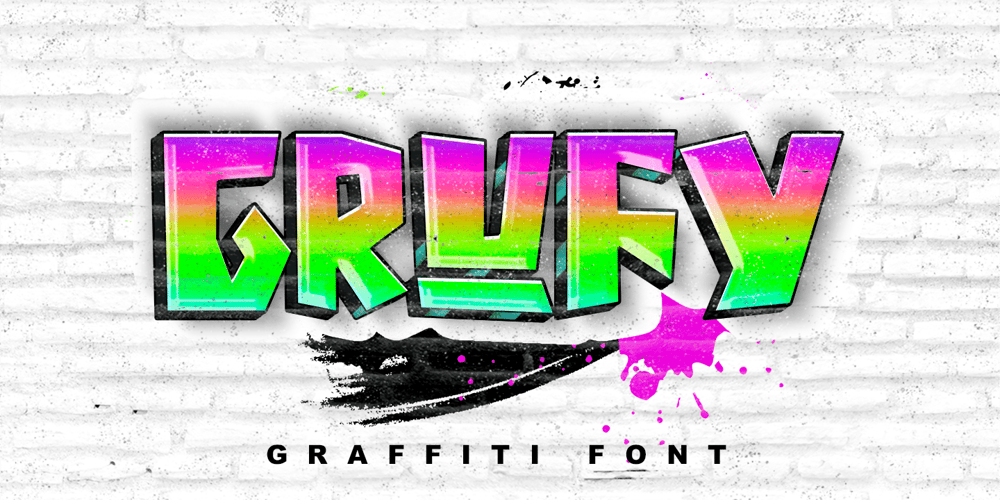 Grufy font