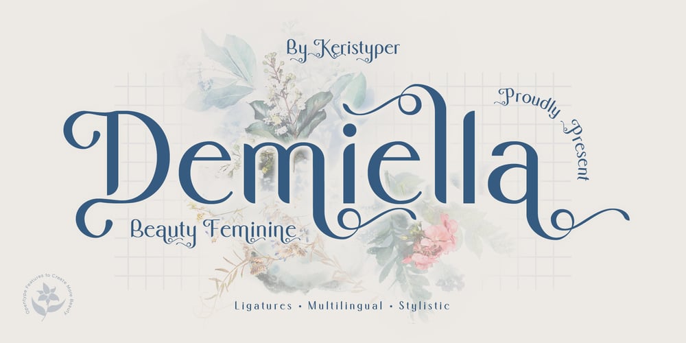 Demiella font