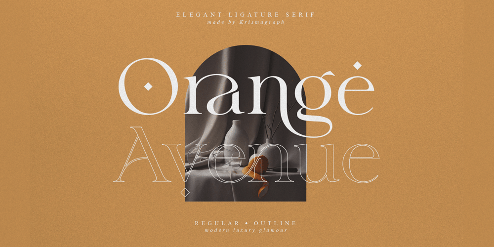 Orange Avenue font