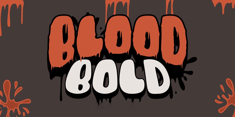 Blood Bold font