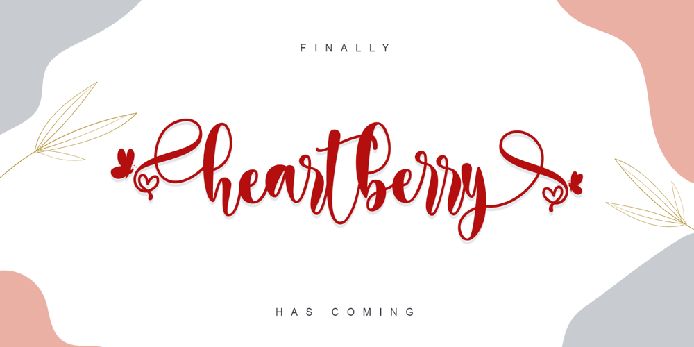 Heartberry font