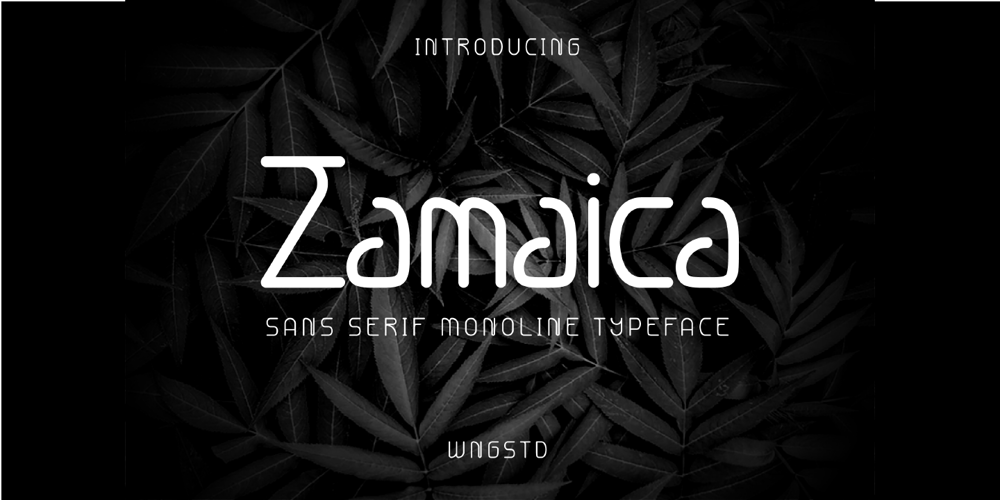Zamaica font