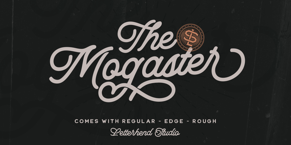 Mogaster font