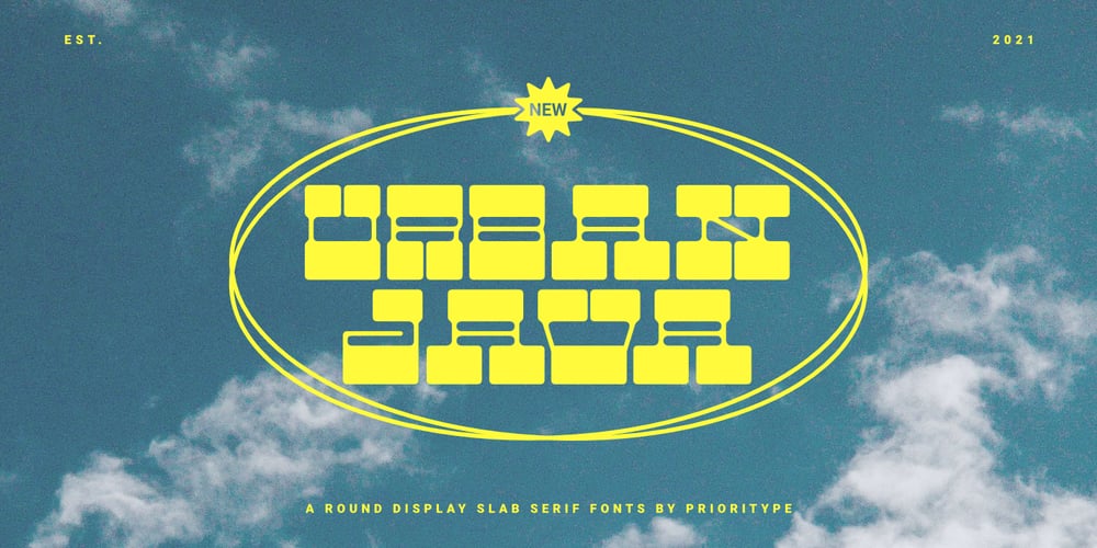Urban Java font