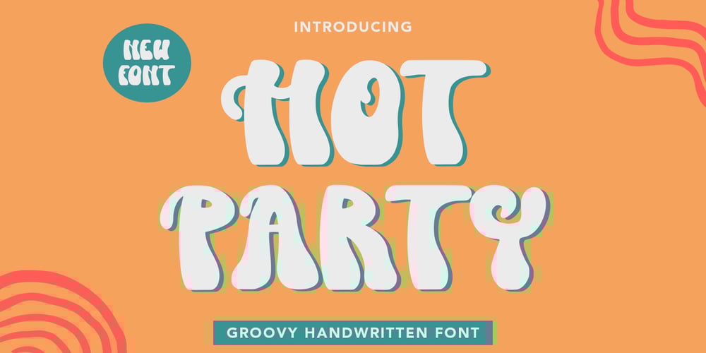 Hot Party font