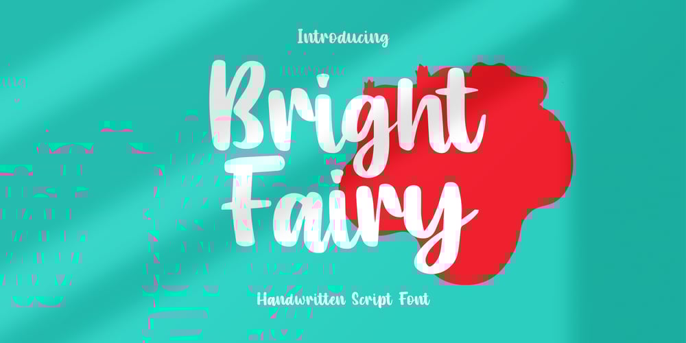 Bright Fairy font