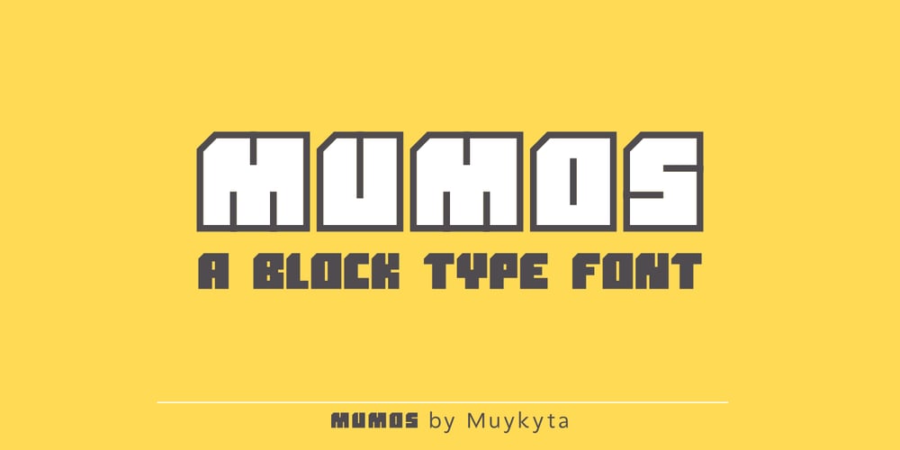Mumos font