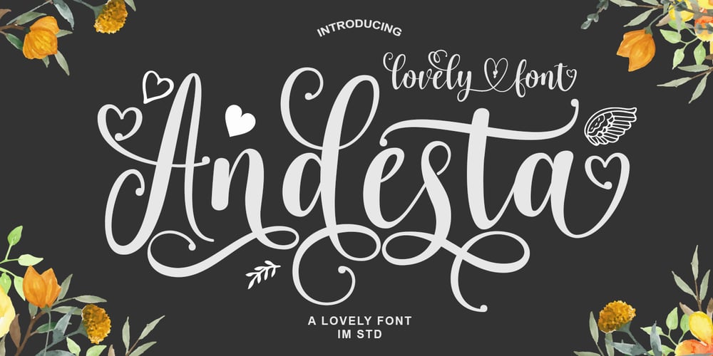 Andesta font