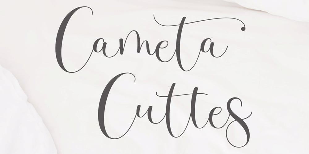 Cameta Cuttes font
