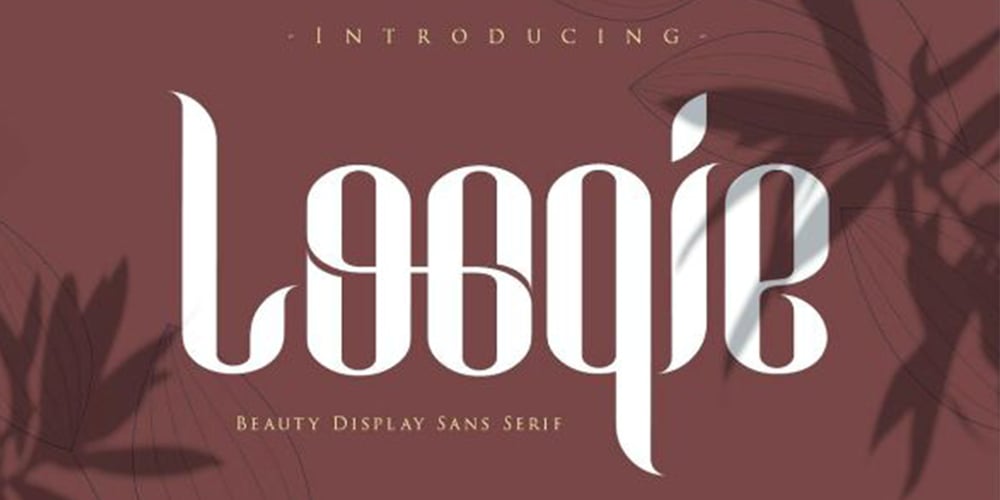 Looqie font