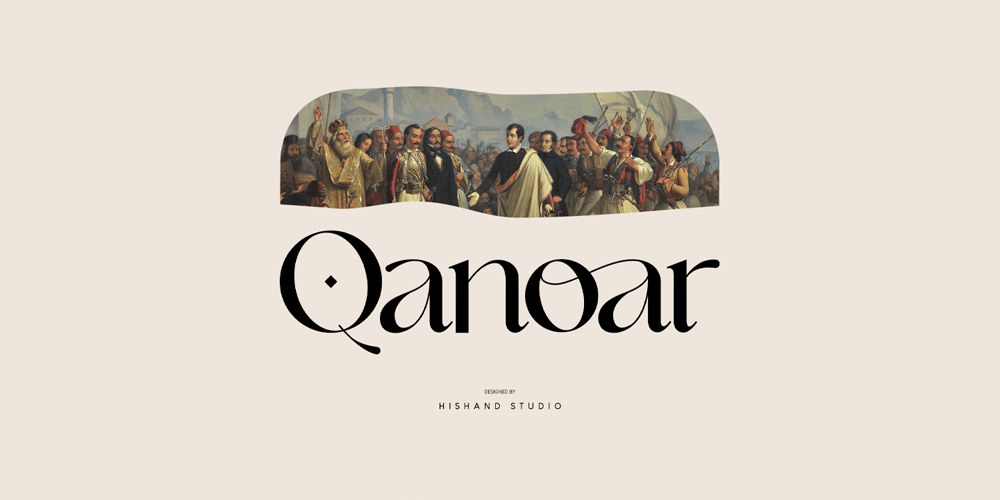 Qanoar font