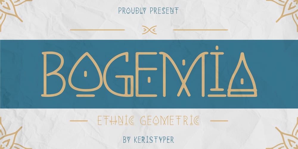 Bogemia font