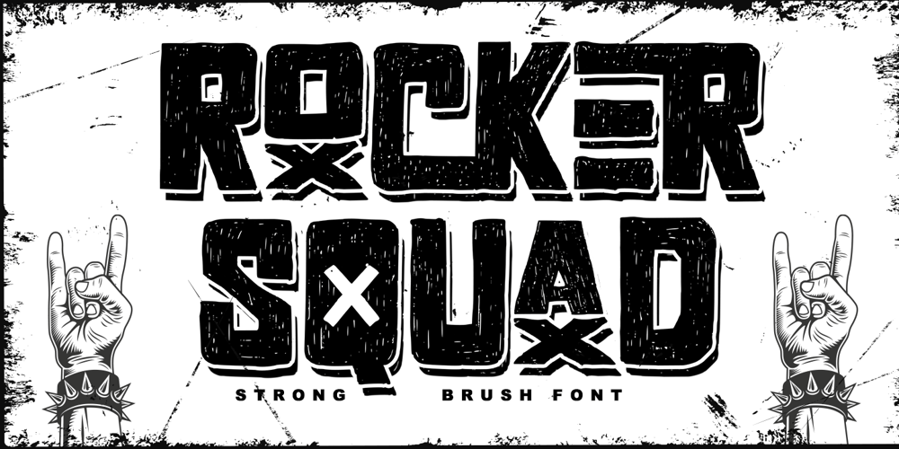 Rocker Squad font