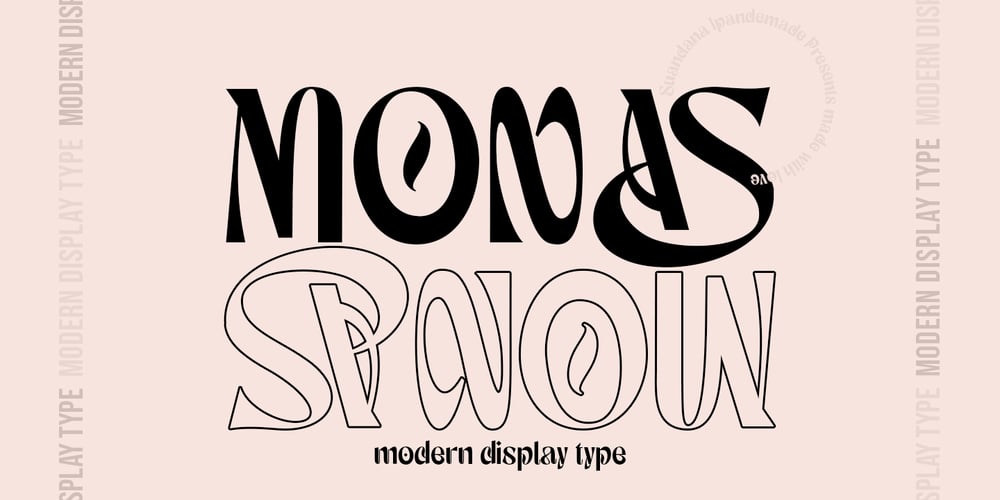 Monas font