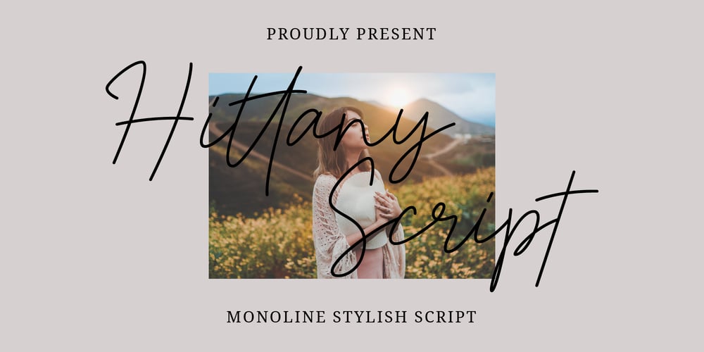 Hittany font