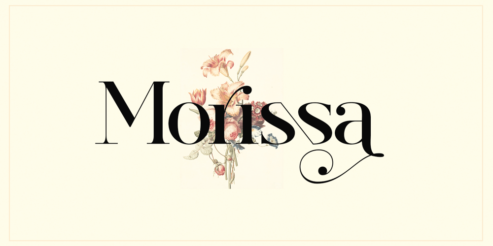 Morissa font