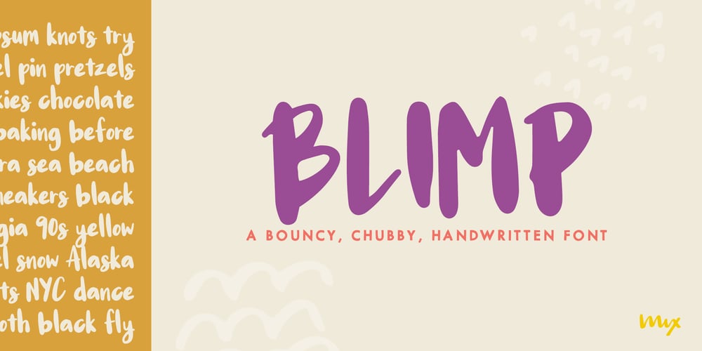 Mix Blimp font