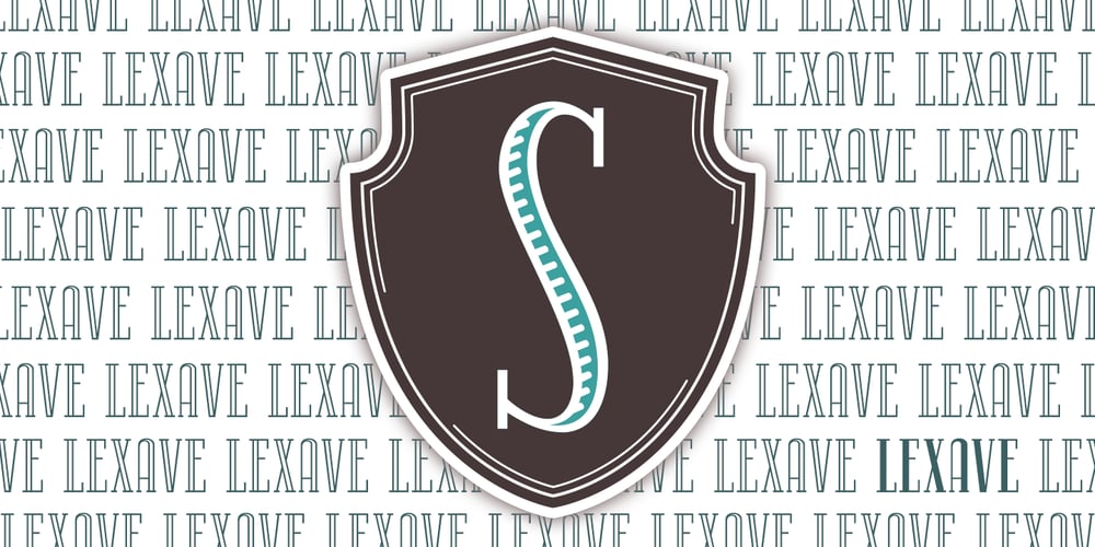 Lexave font