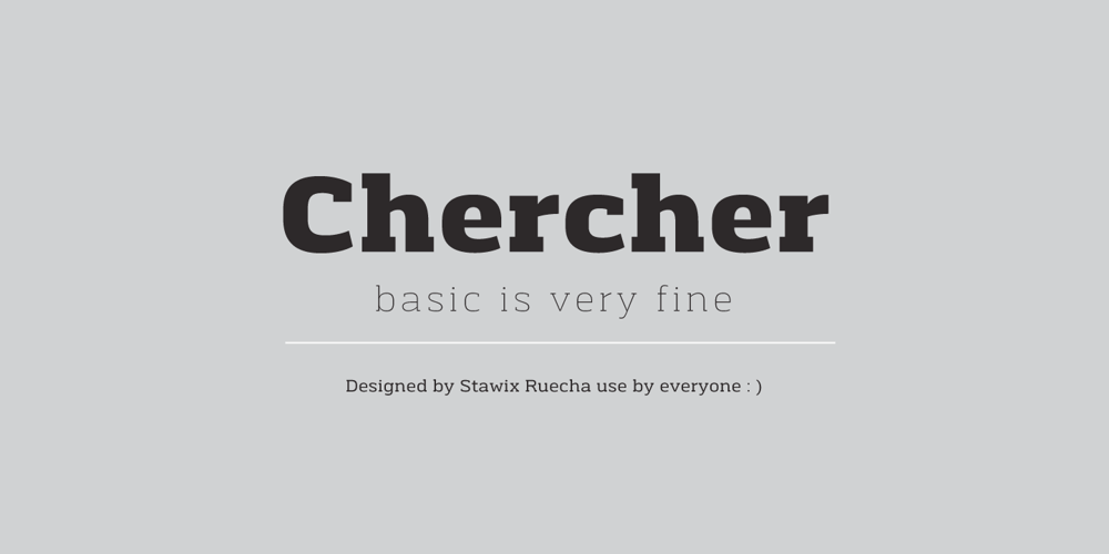 Chercher font