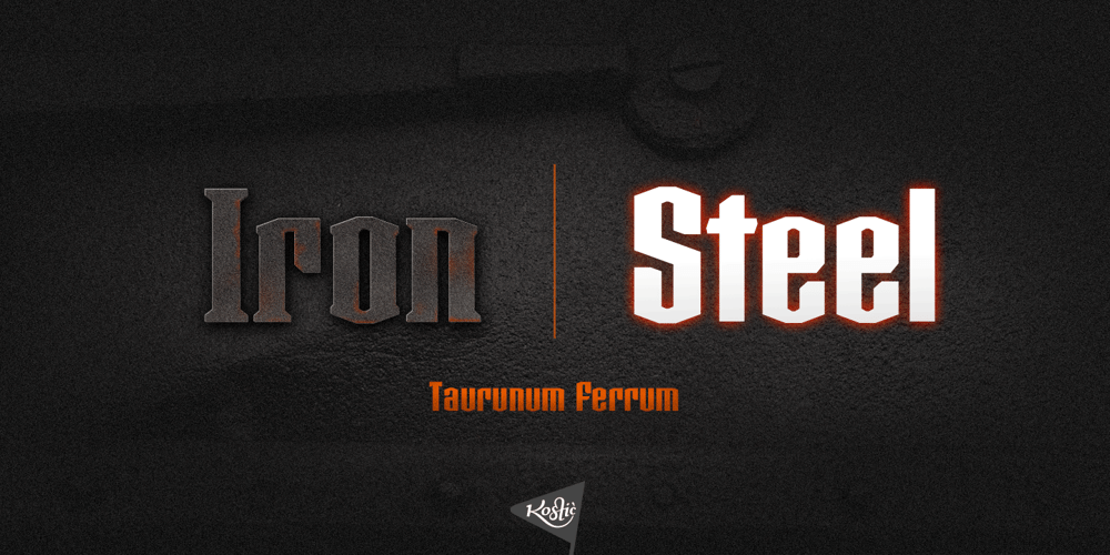 Taurunum Ferrum font