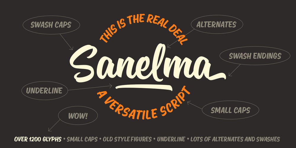 Sanelma font