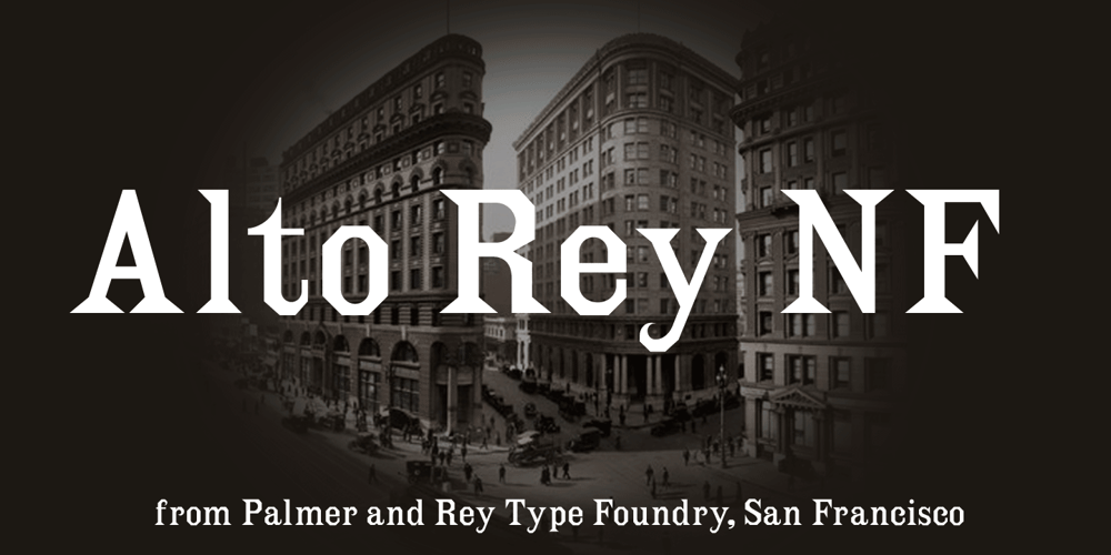 Alto Rey NF font