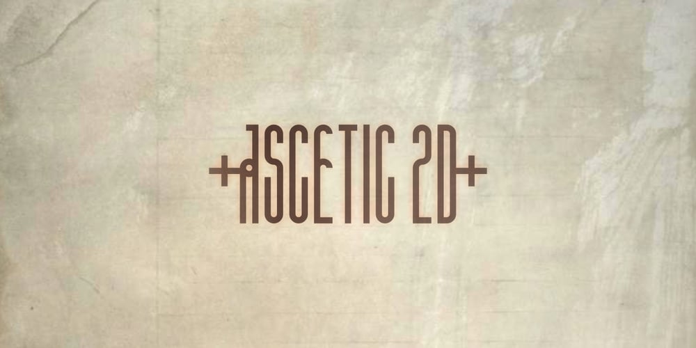 Ascetic 2D font
