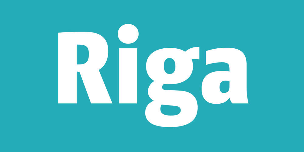 Riga font