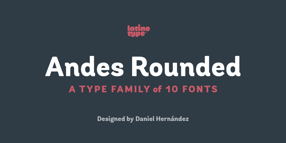 Andes Rounded font