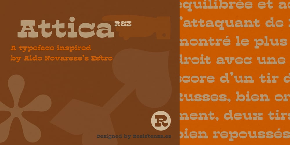 Attica font