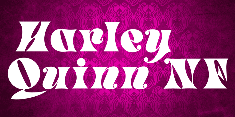 Harley Quinn NF font