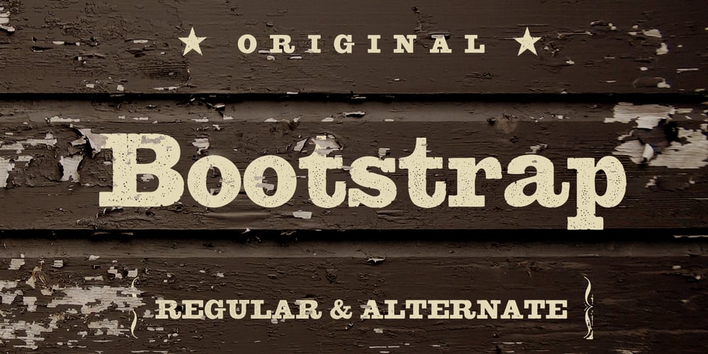 Bootstrap font