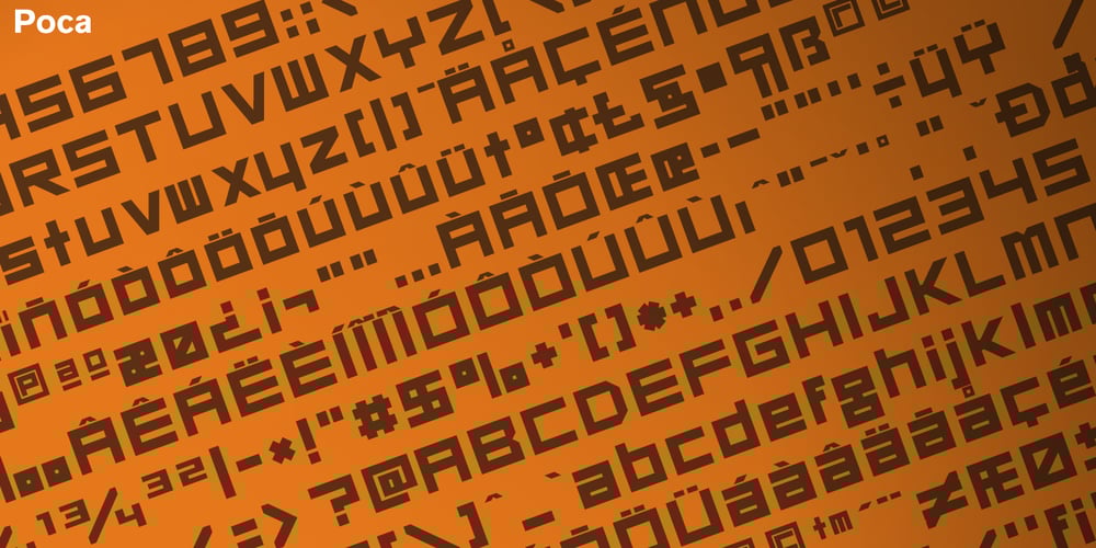 Poca font