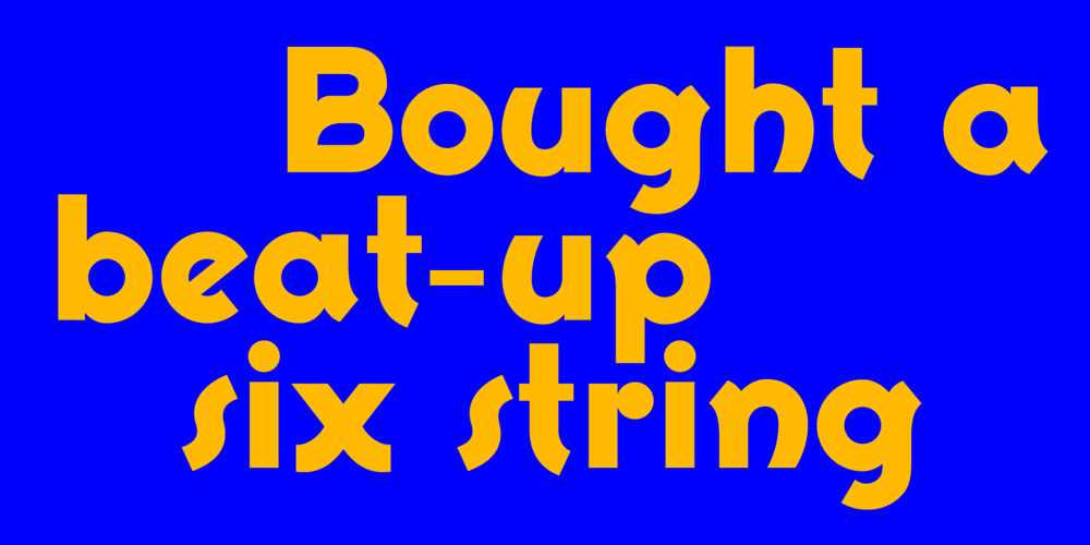 AT Move Frutta font
