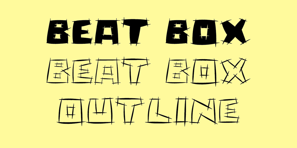 Beat Box font