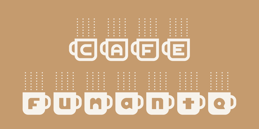 Cafe Fumante font