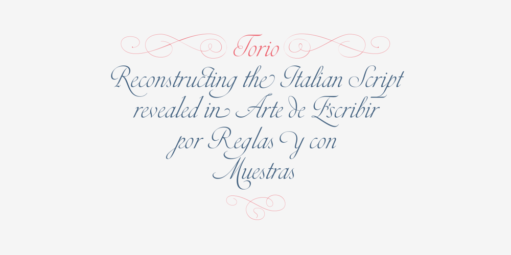 Torio font