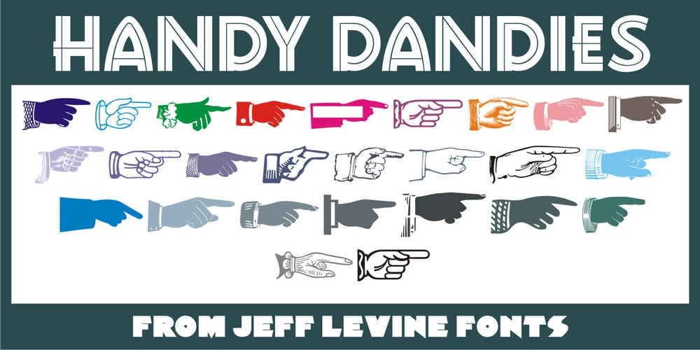 Handy Dandies JNL font