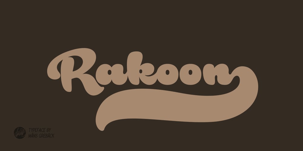 Rakoon font