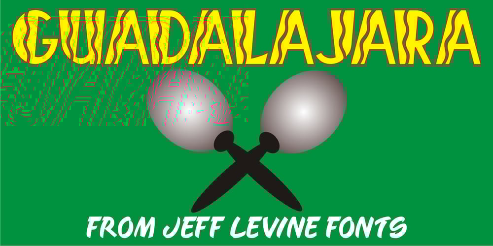 Guadalajara JNL font