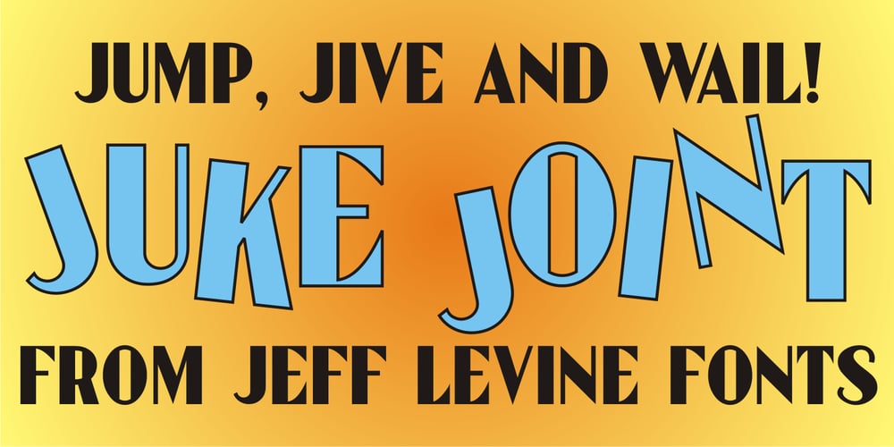 Juke Joint JNL font