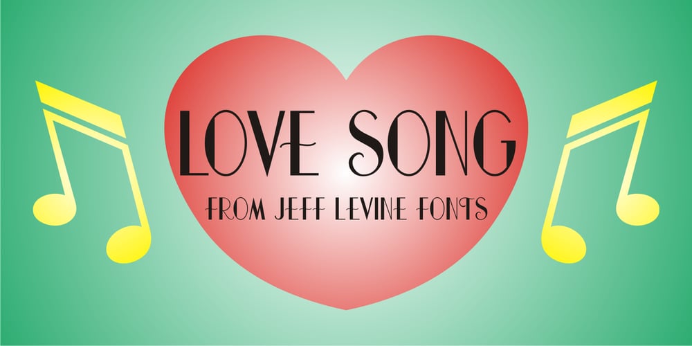 Love Song JNL font