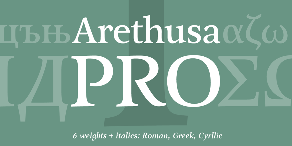 Arethusa Pro font