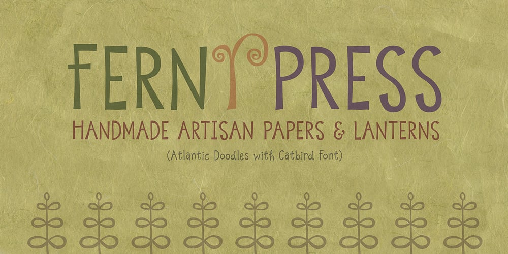 Atlantic Doodles font
