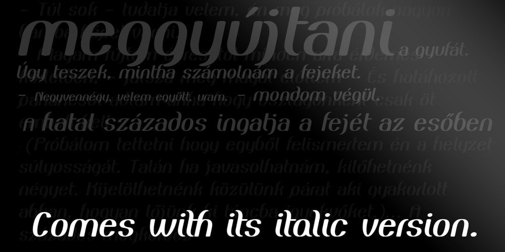 Zuider Postduif font